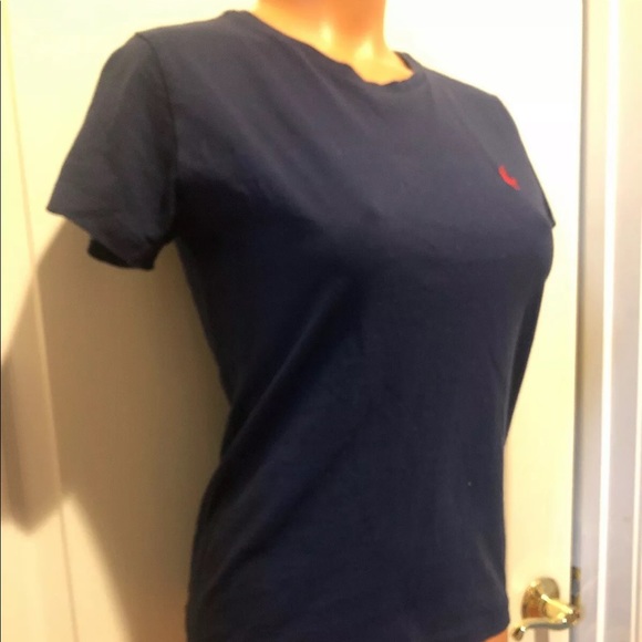 RALPH LAUREN SPORT Navy Blue Crew Neck Short Sleeve Tee T-Shirt S Small EUC $40 - Picture 6 of 11